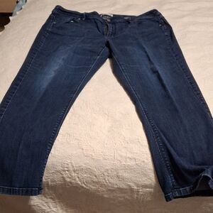 J. Jill Dark Blue Boyfriend Jeans (Jea008)